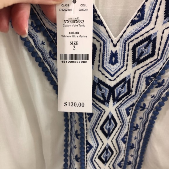 NWT White House Black Market Tunic - Picture 3 of 5